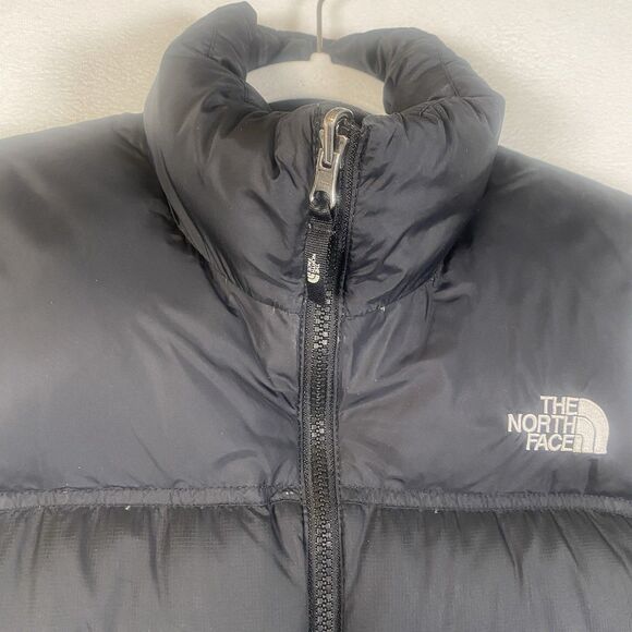 The North Face Nuptse 700 Down Vest Women’s Medium Black Puffer F09 - Picture 12 of 16